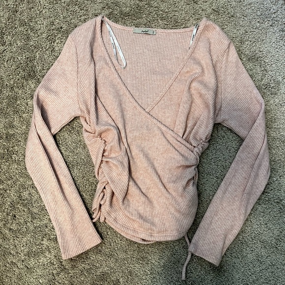 Papaya Tops - 🎁 Papaya Cute Pink Sweater